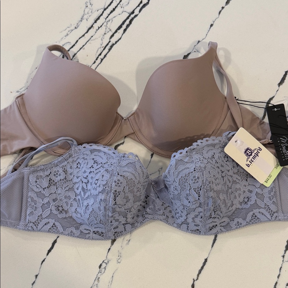 2 NWT Bras size 34B